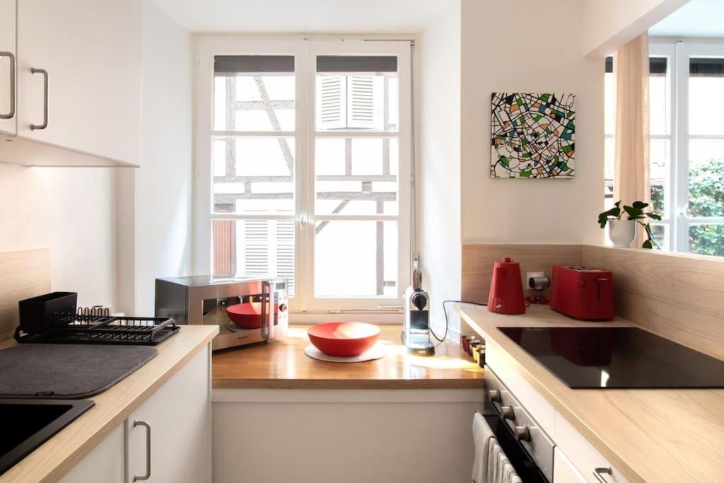Le Faisan - Bel Appt A 200M De La Cathedrale Appartement Straatsburg Buitenkant foto